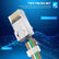 100Pcs Of RJ45 Cat7 & Cat6A Pass Through Connectors Data & Communication
