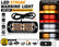 2pcs 12V 24V 20LED Emergency Strobe Car Truck Warning Light Amber Red White Car Accessories