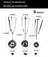 4/5/6cm Cake Mechanical Cookie Dough Ice Cream Scoop (JS06) Home Essentials
