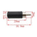 RCA Male to 3.5 mm Female Mono Audio Plug Jack Adapter M45 AV Adapters