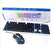 KM100 Wired Keyboard and Mouse Combo Set PC Accessories