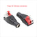 12V DC Male Female Solderless Terminal Adapter LED Strip CCTV Camera Accessories