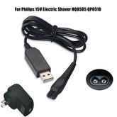USB Charger Power Car Cord Cable For Philips 15V Electric Shaver HQ8505 QP6510 Power supply/Charger