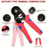 Wire Terminals 1200pcs Kit W/ HSC8 6-4A Plier Self-Adjusting Insulated Crimp Set DIY & Home Tools