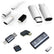 USB Type C to Phone 8Pin Male to Female Converter Adapter Data Charger Connector Mobile Accessories