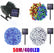50M 400LED Solar Fairy String Lights Blue/White/RGB Party Effects