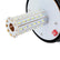 60 LED Rotating Amber Beacon Lamp DIN Pole Tractor Car Accessories