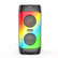 Bluetooth Party Karaoke Speaker RGB Lights with 1 Wired Mic Party Effects