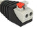 BNC Male Terminal Block Clip Press Type Cat5 Cat6 to BNC Male B15 CCTV Camera Accessories