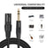 Balanced 6.35mm Stereo TRS to XLR Male Microphone Lead AV Cables 0.3M to 10M AV Cables