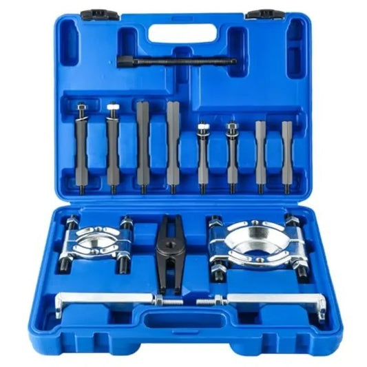14PCS Bearing Splitter Gear Puller Fly Wheel Separator Tool Kit Set W/ Carry Box