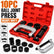 10 in 1 Ball Joint Press Service Kit Remover Separator Adaptor Automotive Tools