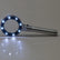 Metal Handheld 5x Magnifying Glass QS172 DIY & Home Tools