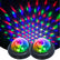 Rechargeable LED RGB Disco Mini Ball Light Party Effects