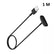 USB Charger Cable For Fitbit Inspire 1 2 3 Inspire HR Ace 2 Ace 3 Black 0.3m 1m Mobile Accessories