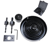 Hole Saw 16pcs Set 19–127mm for Wood PVC DIY & Home Tools