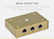 2 Ports RJ45 Network Switch Box Data & Communication