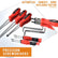 100 Piece Magnetic Screwdriver Set Power Socket Nut Driver Bits Ratchet w/ Rack DIY & Home Tools