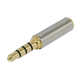 2.5mm Female to 3.5mm Male Stereo Audio Adapter AV adapters