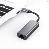 USB Type C to RJ45 10/100M Ethernet Adapter Data & Communication