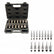 14pcs Magnetic Nut Driver Socket Set 6–19mm Hex Shank Bits with Case DIY & Home Tools