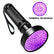 100 LED UV Torch Blacklight Black Outdoor Gear