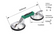 Vacuum Suction Cup Single Double & Triple Glass Lifter W/Handle DIY & Home Tools
