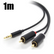 3.5mm Male To 2 RCA Aux Y 1M 3M 10M 20M AV Cables