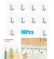 10PCS Seamless Removable Adhesive Hooks Home Essentials