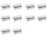 Stainless Steel Reserved Table Sign 12*5cm (JS17) Business & Office Equipment