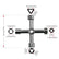 4 In 1 Universal Sliver Cabinet Cross Wrench Key (FS11) DIY & Home Tools