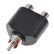 1 Male To Two Female RCA & 1 Female to 2 RCA Male Y Splitter AV Adapters