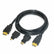3 in 1 HD 1.5M HDMI to HDMI Cable +Micro HDMI Adapter+ Mini HDMI adapter HS53-2 AV Cables