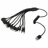 9 In 1 USB Charging Cable Universal Multifunction Charger Cable KS54 Mobile Accessories