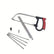 8 in 1 Multi-Purpose Hand Saw Kit w/ 6 Blades For Woodworking Metal Glass DIY & Home Tools