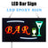 BAR LED Neon sign LED Sign 43cm x 23cm with 12V Power Adapter & Chain Ready-Made LED Signs