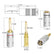 Gold Plated 4mm Banana Plugs for Speaker Wire AV adapters