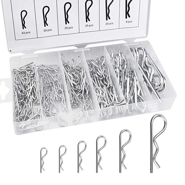 Cotter Pin Assortment 150Pcs Set Grab Split Fixings Securing Lock Pin ...