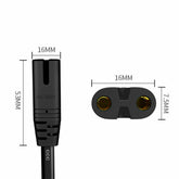 1.5M Mains Power Cable Figure 8 Plug 7.5A for PS4 PS5 Power supply/Charger