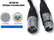EverTech Balanced XLR Microphone Cable Male to Female Patch Cord 0.5M to 25M AV Cables