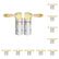 Gold Plated 4mm Banana Plugs for Speaker Wire AV adapters