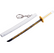 Sword Keychain Keyring rings Collectable 17cm Home Essentials