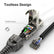 Reusable Cat7 Cat6a Tool Free Rj45 Termination Plug Data & Communication