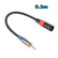 3.5mm Stereo to XLR Male Balanced Cable 0.3m to 5m AV Cables