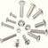 Assorted M3 M4 M5 Stainless Steel Hex Screws & Socket Bolts and Nuts 500pcs Kit DIY & Home Tools