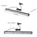72W 90W 24x 30x LED Car Warning Spotlight Bar White or Amber Car Accessories