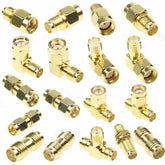 SMA Male Female to SMA RPSMA RF BNC TS9 FME Coaxial Connector Adapter TV Accessories
