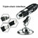 1000X Digital Microscope 8 LED Endoscope RS39 Mobile Accessories