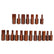 40pcs Impact S2 Bit Socket Set with 3/8" & 1/2" Adapter Torx Hex for Power Tools DIY & Home Tools