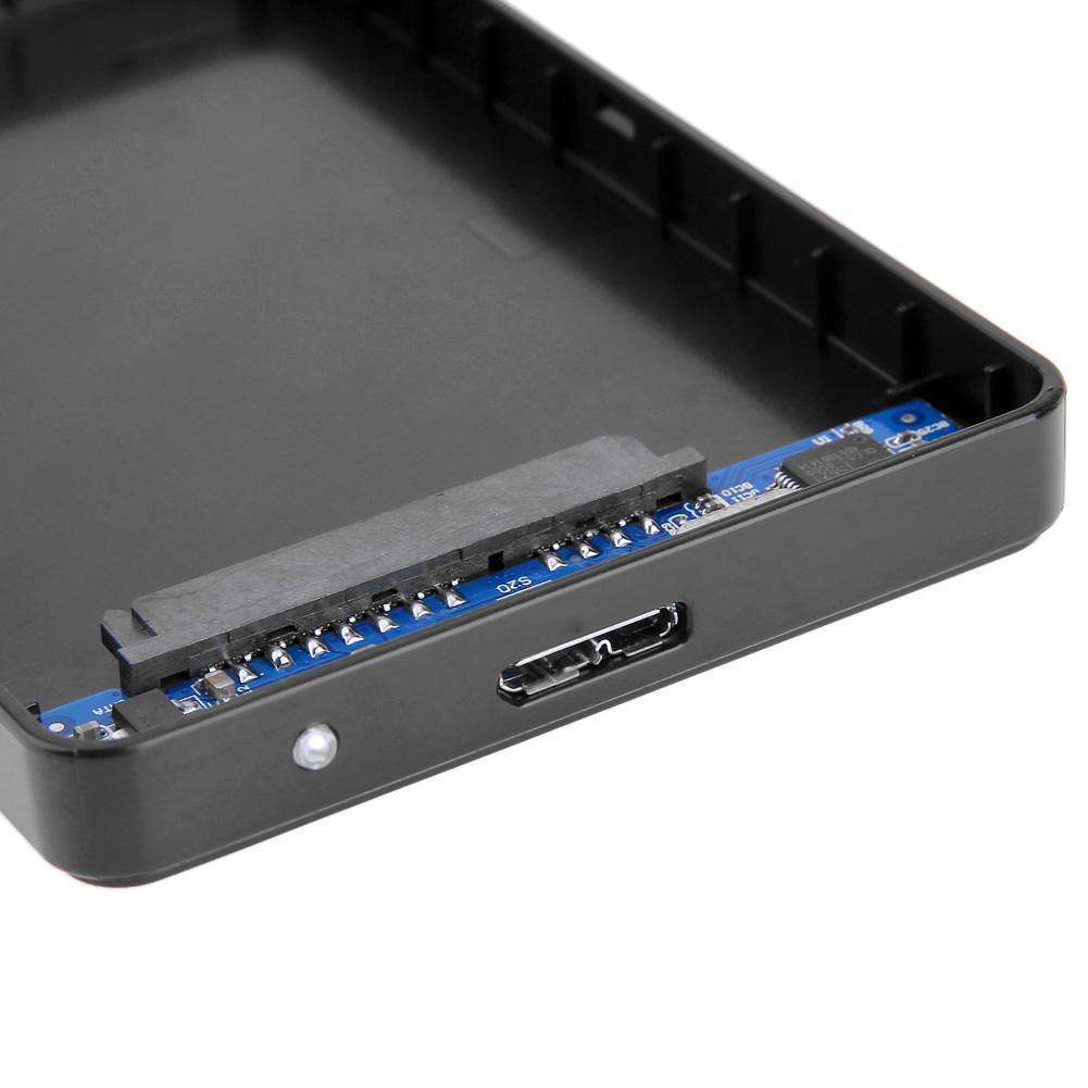 2.5" Hard Drive SATA USB3.0 Caddy Enclosure PC Accessories